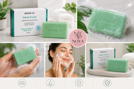 JABÓN FACIAL DETOX - SERUM 10® – Ácido Salicílico y Kójico