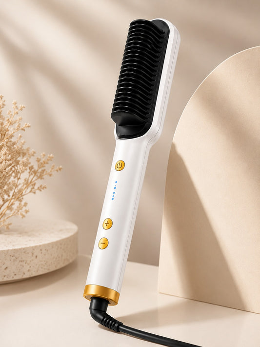 Cepillo Alisador Iónico Para Cabello