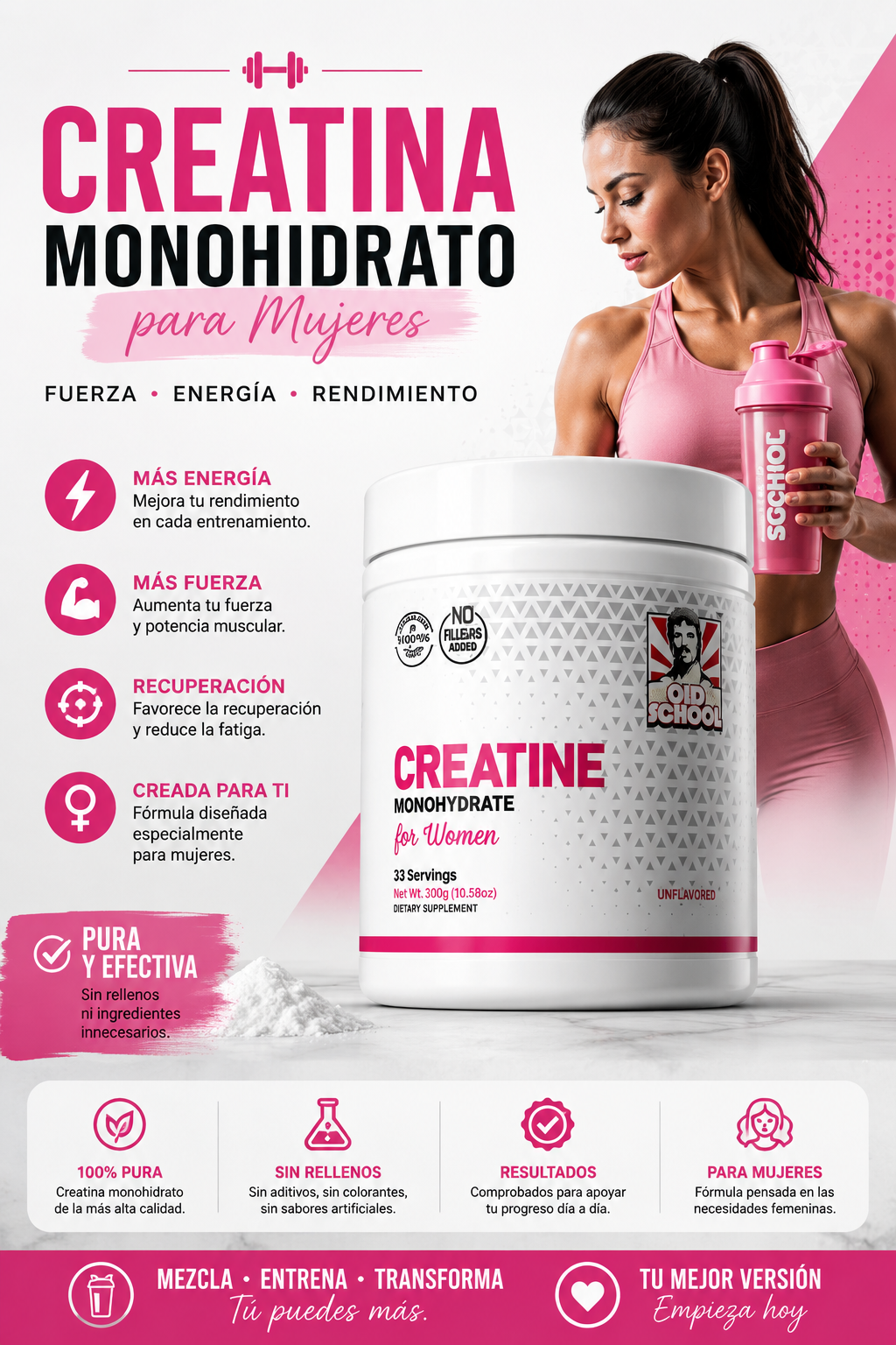 CREATINA WOMAN +BCA