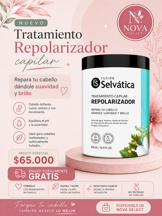 TRATAMIENTO REPOLARIZADOR CAPILAR - FUSIÓN SELVÁTICA 500 ml