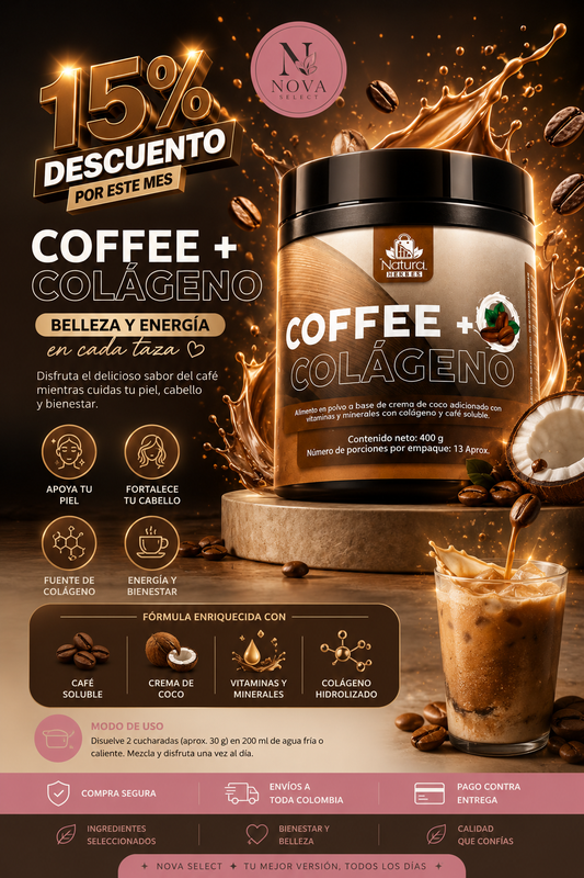 COLÁGENO + CAFÉ - CAPUCHINO