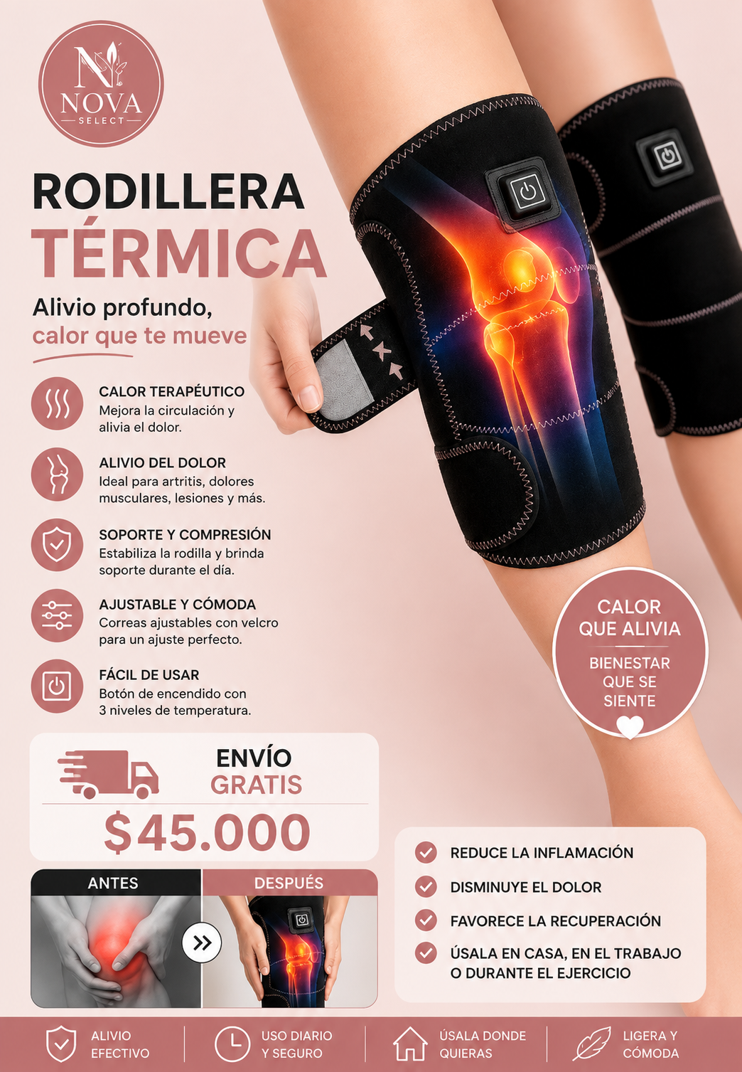 Rodillera Térmica