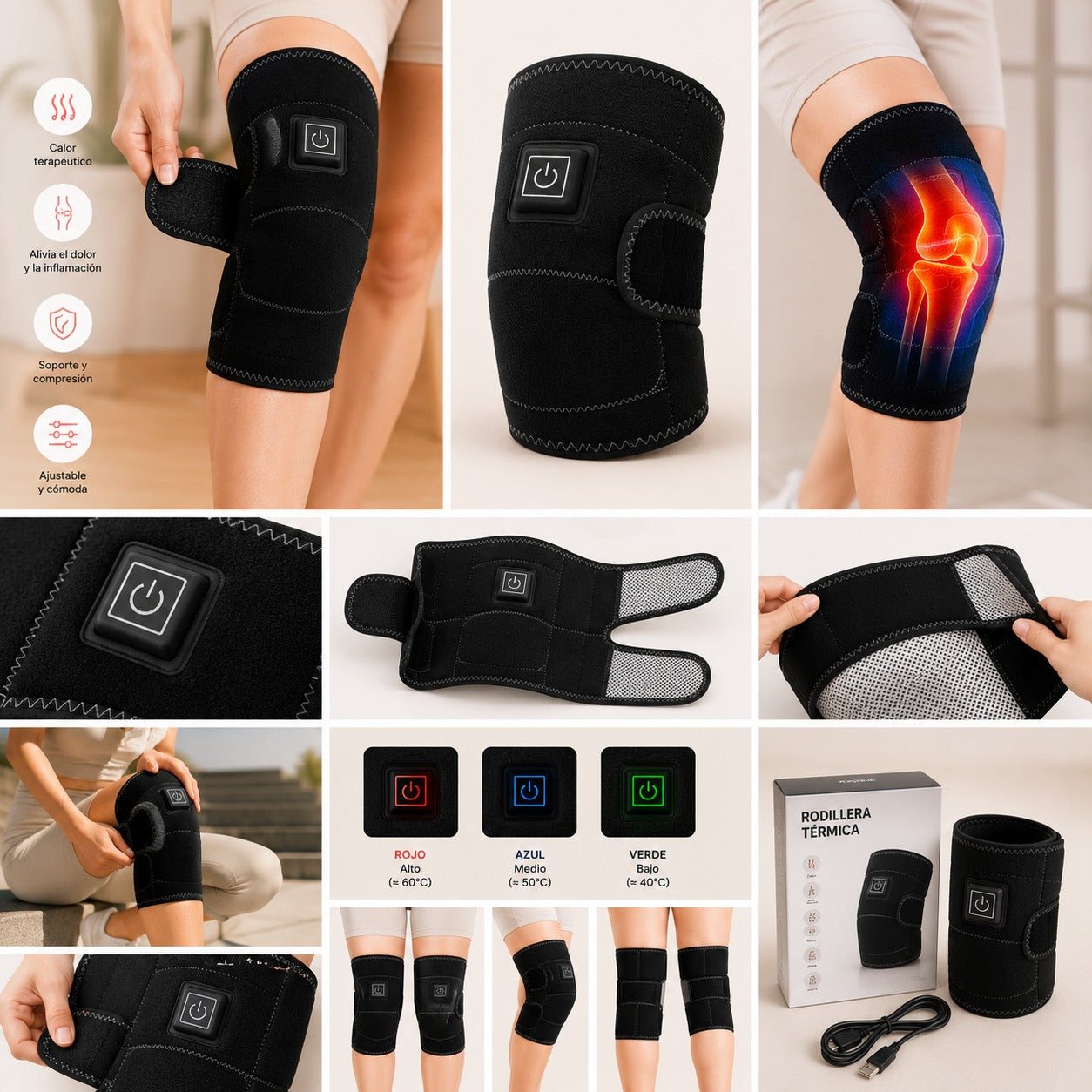 Rodillera Térmica
