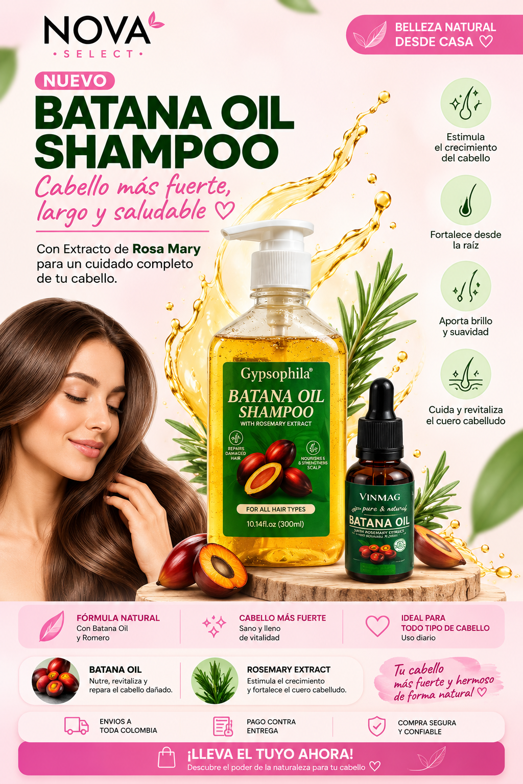 SHAMPOO + ACEITE DE BATANA - COMBO